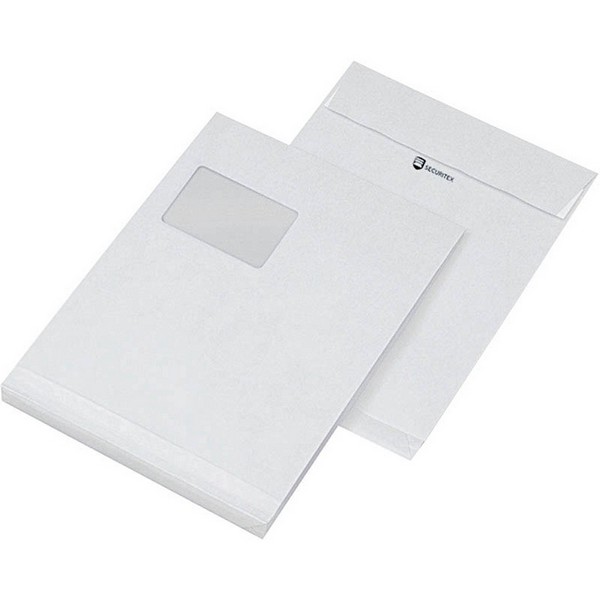 BONG Faltentaschen Tyvek® E-Commerce DIN C4 ohne Fenster weiß mit 2,5 cm  Falte, 50 St.