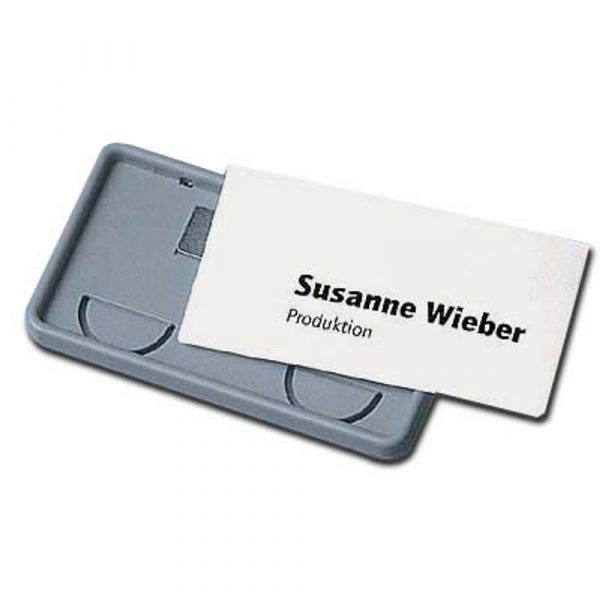 25 DURABLE Clip-Card Namensschilder mit Magnet, versch. Farben, 7,5x4,0 cm  - ✓ hier günstig online bestellen ✓